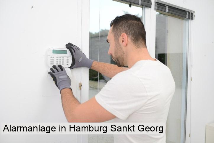 Alarmanlage in Hamburg Sankt Georg